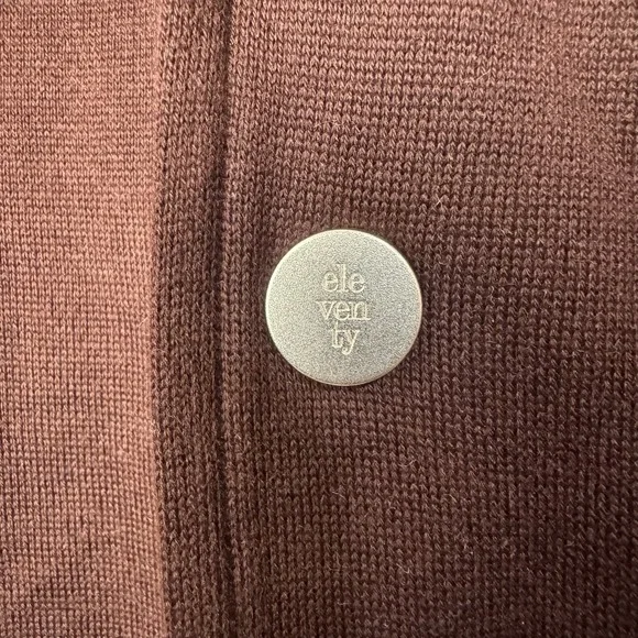 Eleventy Men's Burgundy Cotton Blend Varsity Jacket XL NWT - Picture 2 of 9